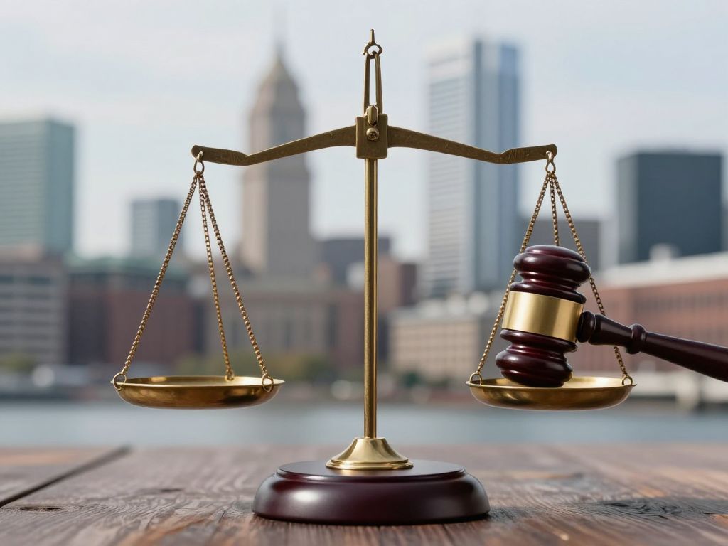 Symbolic image of justice in child exploitation cases