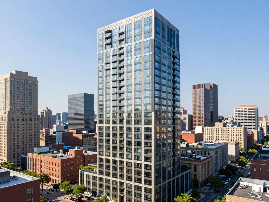 Luxury apartment complex Twenty20 in East Cambridge, Boston