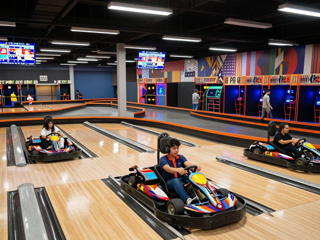 Marlborough entertainment complex with various attractions