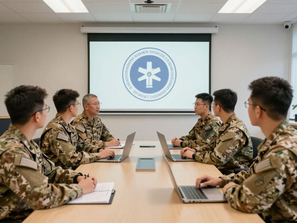 Visual representation of military and academic collaboration at Harvard University