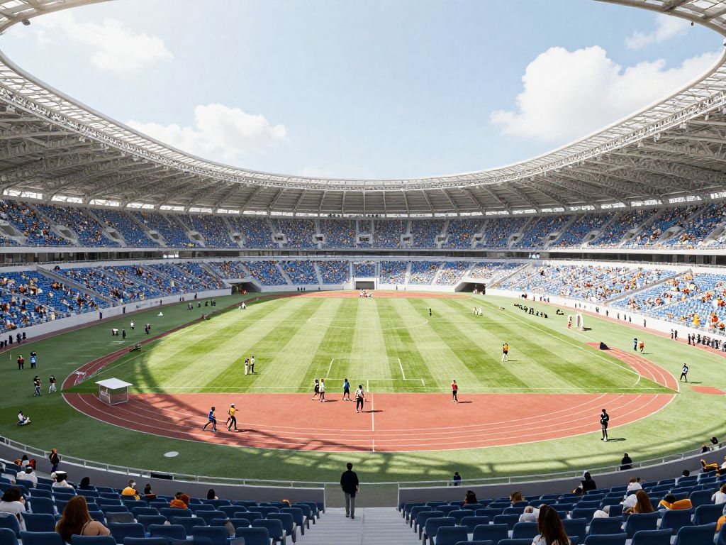 Concept design of White Stadium redevelopment with community areas