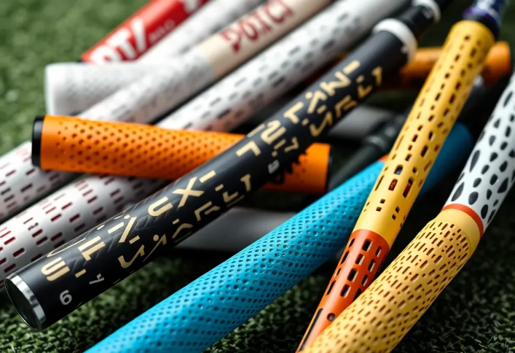 True Temper ICON golf grip displayed on a golf club