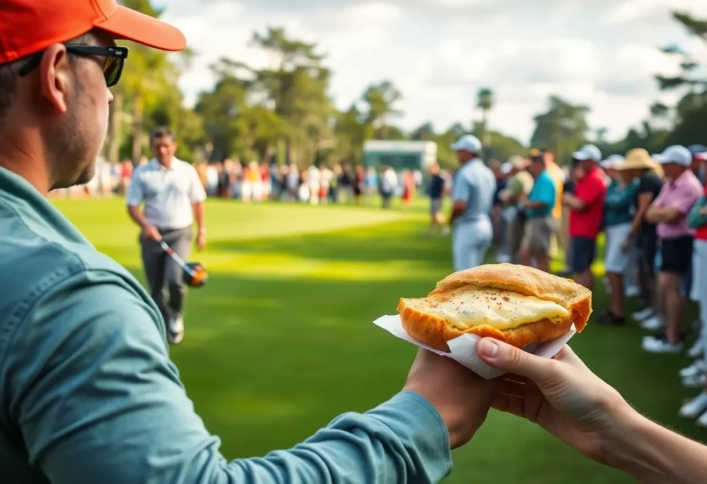 Showcase of golf equipment at The Masters Tournament 2026