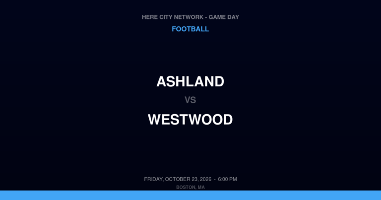 Ashland 7, Westwood 12