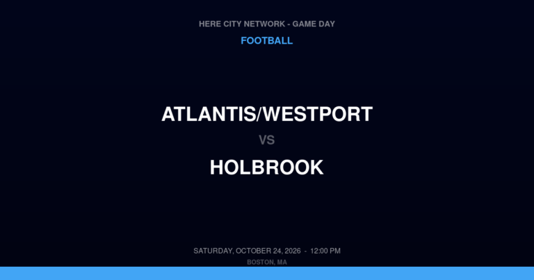 Atlantis/Westport 6, Holbrook 4