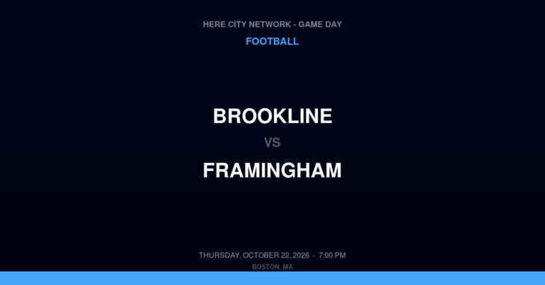Brookline 29, Framingham 50