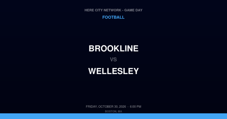 Brookline at Wellesley