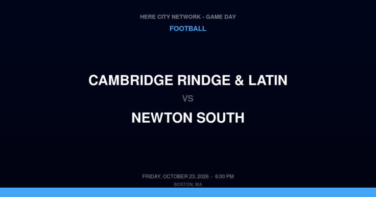 Cambridge Rindge & Latin 21, Newton South 20