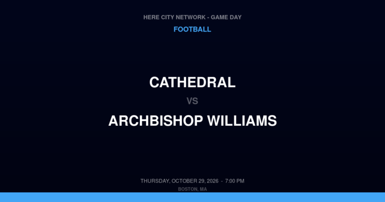 Cathedral at Archbishop Williams