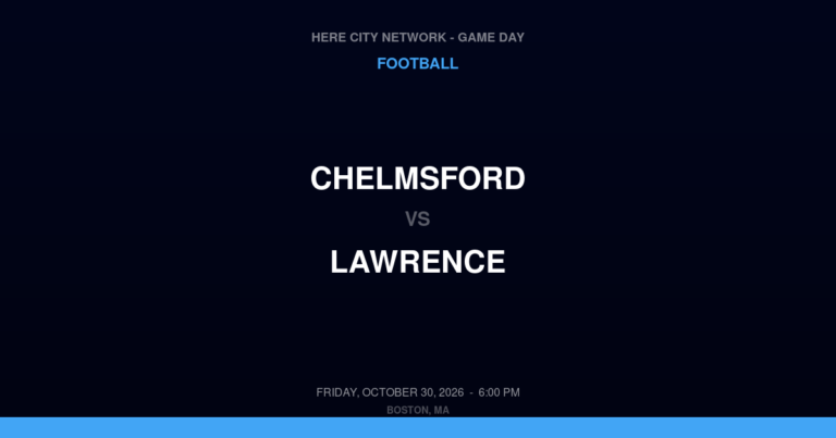 Chelmsford at Lawrence