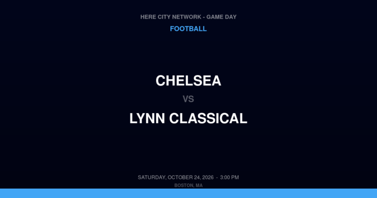 Chelsea 0, Lynn Classical 31