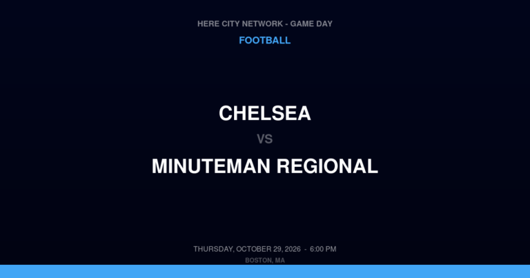 Chelsea at Minuteman Regional