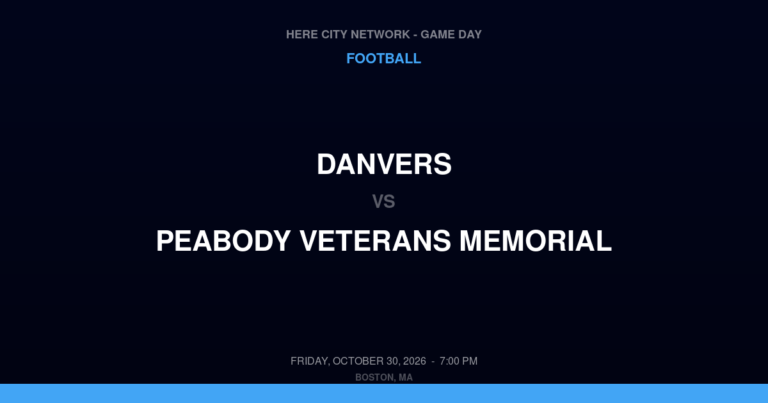 Danvers at Peabody Veterans Memorial