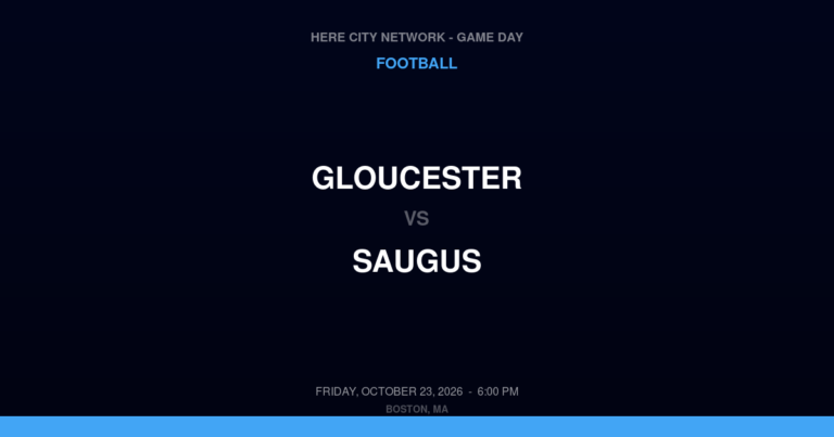 Gloucester 14, Saugus 0