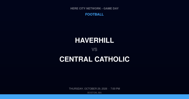 Haverhill at Central Catholic