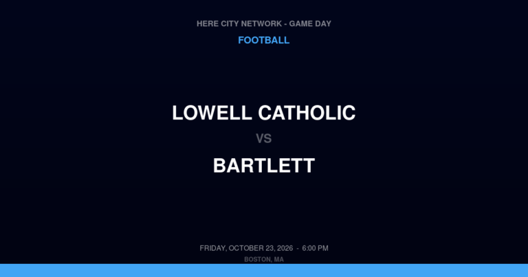 Lowell Catholic 18, Bartlett 52