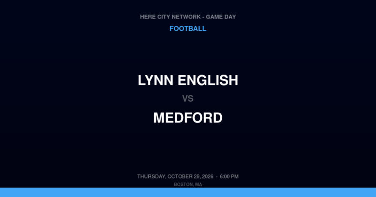 Lynn English at Medford