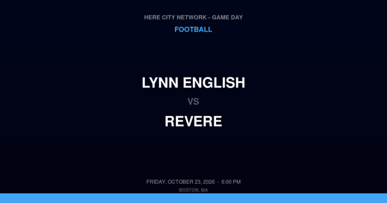 Lynn English 28, Revere 35