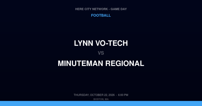 Lynn Vo-Tech 35, Minuteman Regional 10