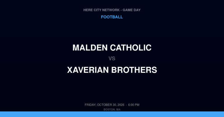 Malden Catholic at Xaverian Brothers