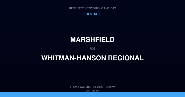 Marshfield at Whitman-Hanson Regional