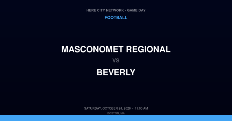 Masconomet Regional 22, Beverly 19