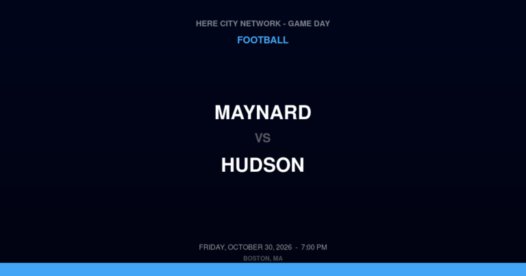 Maynard at Hudson