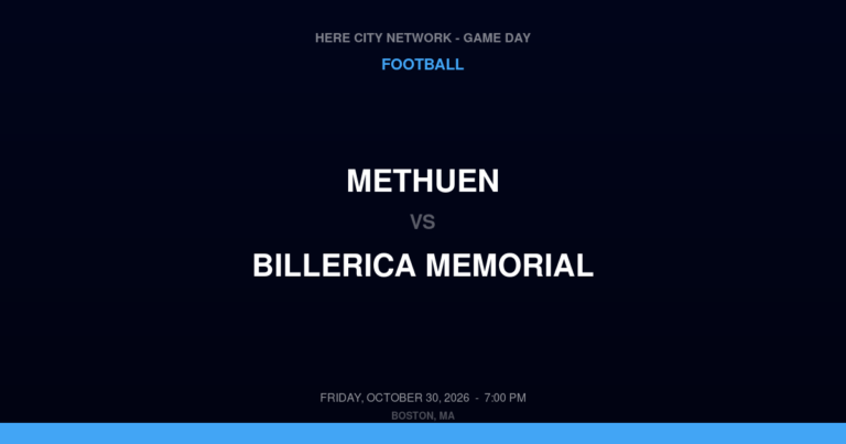 Methuen at Billerica Memorial