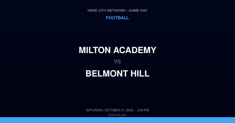 Milton Academy at Belmont Hill