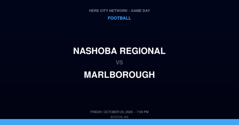 Nashoba Regional 28, Marlborough 0