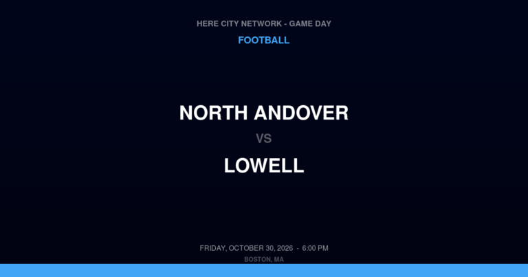 North Andover at Lowell