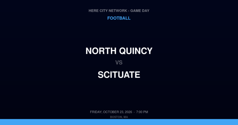 North Quincy 28, Scituate 42