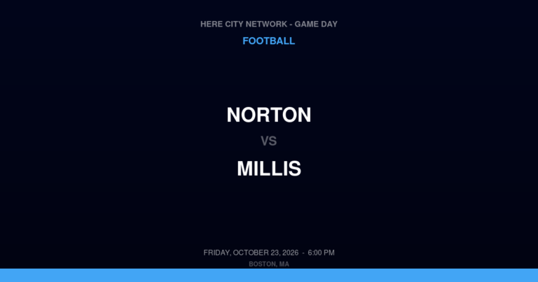 Norton 48, Millis 18