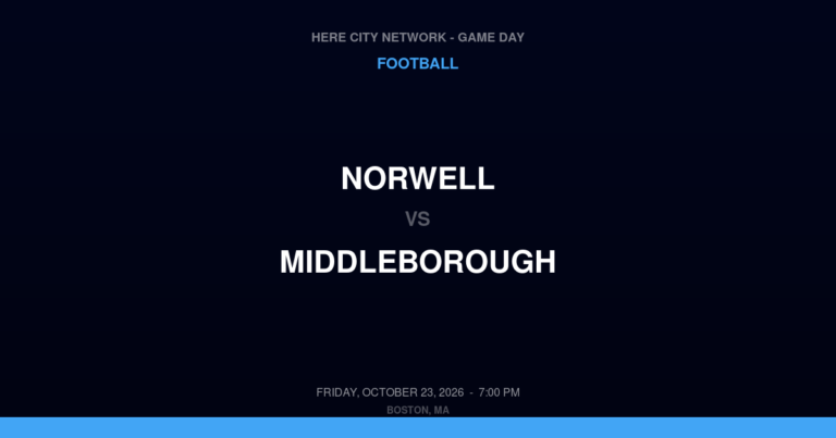 Norwell 27, Middleborough 14