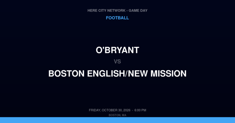 O'Bryant at Boston English/New Mission