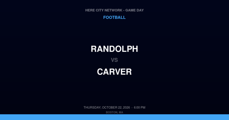 Randolph 56, Carver 14