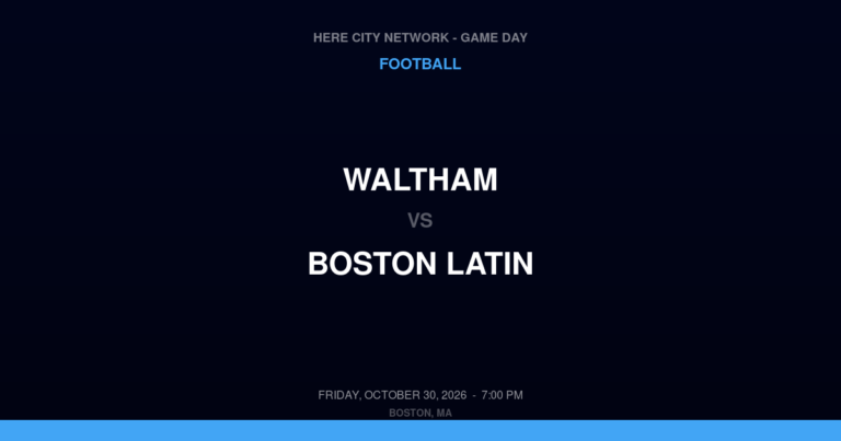 Waltham at Boston Latin
