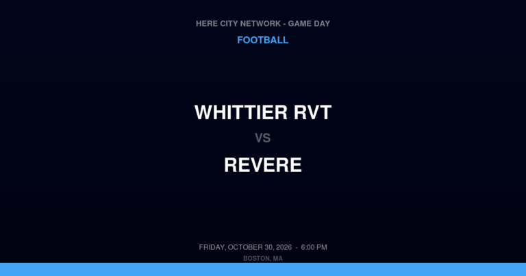 Whittier RVT at Revere