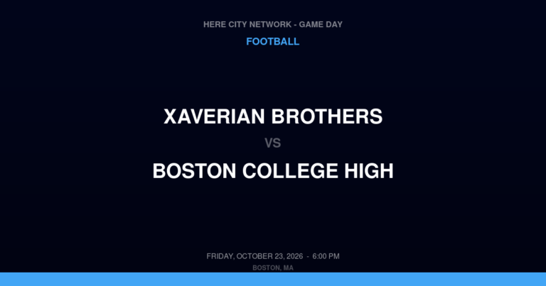 Xaverian Brothers 47, Boston College High 6